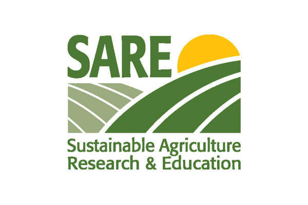 Sustainable Agriculture Research and Education (SARE) Logo, to homepage